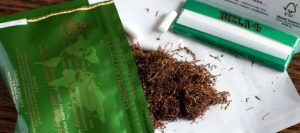 A pack of premium Virginia tobacco